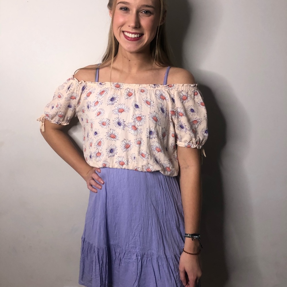 Floral Off-the-Shoulder Top